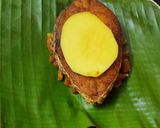 A picture of step 5 of Fish pollichathu# Kerala style Fish fry in Banana leaf.