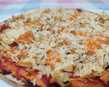 Foto del paso 5 de la receta: Pizza de aprovechamiento dulce y salada (mi estilo)