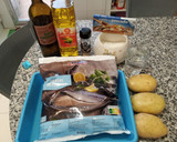 Foto del paso 1 de la receta: Filetes de Caballa al horno con patatas