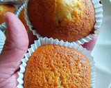 Foto del paso 1 de la receta: Magdalenas de crema de castañas glaseadas con pasas y limón