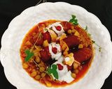 આલુ કબાબ ચાટ રેસીપી સ્ટેપ4ફોટો
