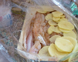 Foto del paso 4 de la receta: Filets de pescado al horno en bolsa
