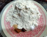 A picture of step 2 of Allahabadi Christmas Cake.