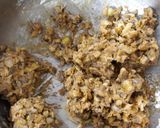 A picture of step 2 of Banana blossom fritters.