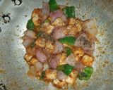 A picture of step 3 of Chilli paneer.