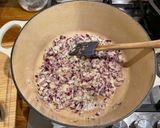 A picture of step 2 of Mushroom and ale pie.