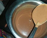 A picture of step 4 of Biscuit cake in a pan.