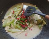 Foto langkah ke 3 dari resep Lodeh Labu Siam Tempe (versi bumbu dasar).