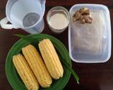 Sweet Corn Milk (Susu Jagung Manis) langkah memasak 1 foto
