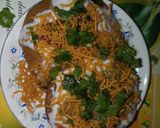 A picture of step 6 of Kachori chat.