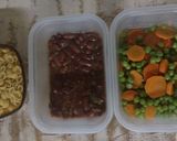 A picture of step 1 of Minestrone soup #teamcontest#THEBIGFIVE#Soup#Kidsmenu.