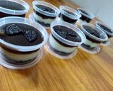 Foto langkah ke 4 dari resep Puding Cheese Oreo.