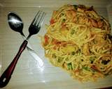 Chicken veg creemi spaghetti recipe step 6 photo