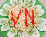Hình bước làm 3 của món Cơm rang nước mắm đơn giản nhất