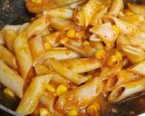 A picture of step 9 of Red Sauce Pasta.