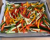 Foto del paso 1 de la receta: Rape al horno con verduras y soja