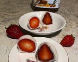 Foto del passaggio 6 della ricetta Mochi classici e al cacao, con la Nutella e le fragole 🍓 🍡 (ricetta Giapponese 🇯🇵)