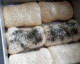 A picture of step 20 of Chicken cheese dinner rolls.
