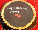 Foto langkah ke 6 dari resep Pie coklat endul.
