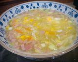 火腿玉米濃湯的食譜步驟6照片