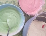 Foto langkah ke 4 dari resep Bolu Kukus Mekar Semangka.