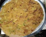 A picture of step 6 of Baisan Wali missi Roti with fries.