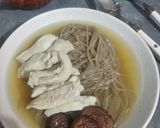 Foto langkah ke 3 dari resep Bakmi stamina detok daun ketumbar.