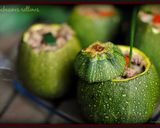 Foto del paso 3 de la receta Calabacines luna rellenos
