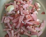 Tejszínes-füstölt sonkás gnocchi édesburgonyából recept fázis 5 fotója