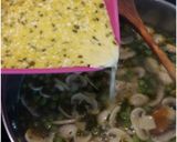 Tárkonyos csirkemell-raguleves recept fázis 3 fotója