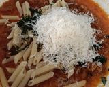 Foto del paso 4 de la receta Macarrones con sobrasada y queso manchego