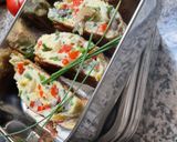 Une image de l'étape 12 de 🍳SUMMER BENTO 🎰🫒🥢OMELETTE🫑🧅 ORANAISE 🥚.