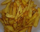 A picture of step 5 of Cripsy fried sweet potatoes.
