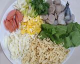 Foto langkah ke 1 dari resep Mie Kuah Tektek.