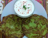 A picture of step 5 of Rice, Poha and Fenugreek Chila.