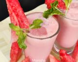 A picture of step 8 of Watermelon Milkshake.