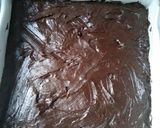 Foto langkah ke 4 dari resep 21. Triple Chocolate Rice Brownie.