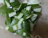 A picture of step 1 of Raw Mango and Peels Icecream.