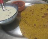 A picture of step 6 of Leftover Rice Paratha.