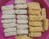 Foto langkah ke 11 dari resep Nugget ayam tempe sayur.