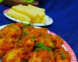 બટાકા ભૂંગળા અને મુરમુરીભેળ(Bataka bhungala with Murmuri bhel) રેસીપી સ્ટેપ5ફોટો