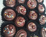 Foto langkah ke 6 dari resep Brownis cup kering.