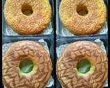 Foto langkah ke 3 dari resep Bolu pandan aka bolu kecebong kocok all in one.
