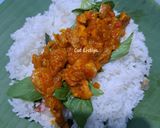 Foto langkah ke 5 dari resep Nasi Bakar Udang Jamur Ayam.