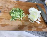Hình bước làm 3 của món Canh kim chi