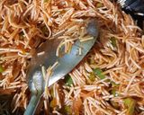 A picture of step 5 of Noodles Pocket With Spring Roll Wrapper.