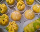 Foto langkah ke 8 dari resep Bakpao Labu Kuning Isi Kacang Hijau.