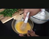 A picture of step 2 of Fluffy Spinach Cheese Omlette A perfect healthy breakfast.