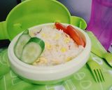 Foto langkah ke 3 dari resep Nasi goreng mentega.