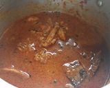 A picture of step 7 of Butter Chicken masala.